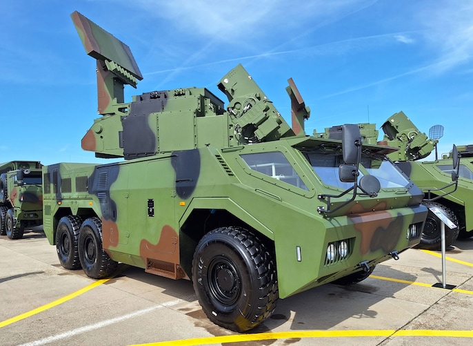 HQ-17A provides a mobile short-range missile layer HQ-17A provides a mobile short-range missile layer