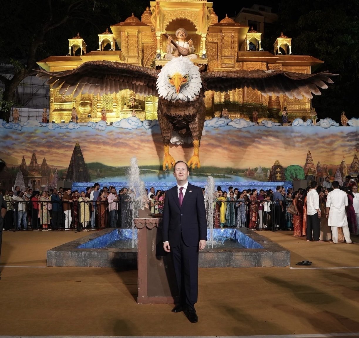 Antilia’s guest list stretched across cinema and cricket