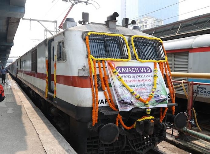 Kavach 4.0 was commissioned on 2,633 route km by July 31 Kavach 4.0 was commissioned on 2,633 route km by July 31