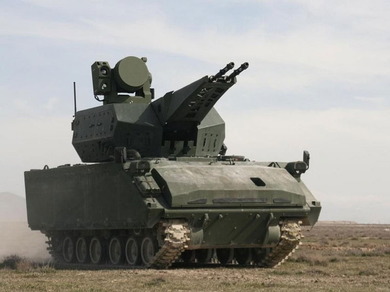 KORKUT uses twin 35mm guns for close-in protection