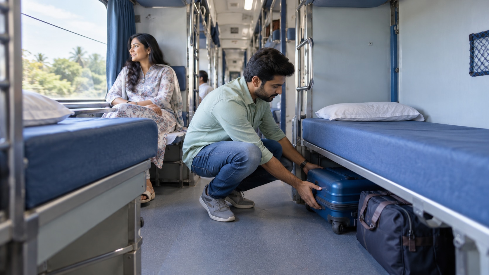 The maximum allowed inside a compartment is not the same as the free allowance