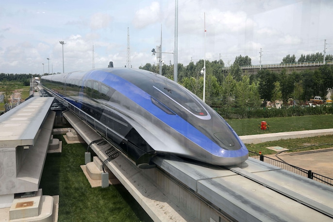 China’s CRRC train has a designed top speed of 600 km/h China’s CRRC train has a designed top speed of 600 km/h