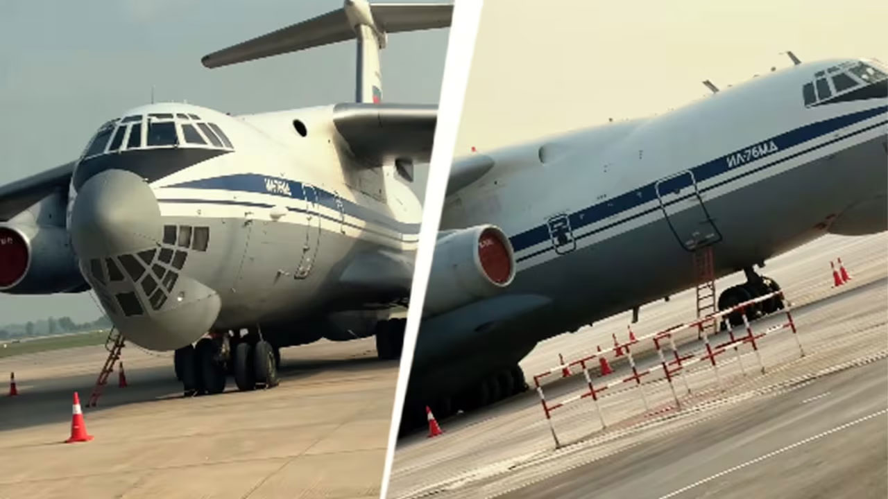 Three Russian military aircraft reportedly landed at Jewar