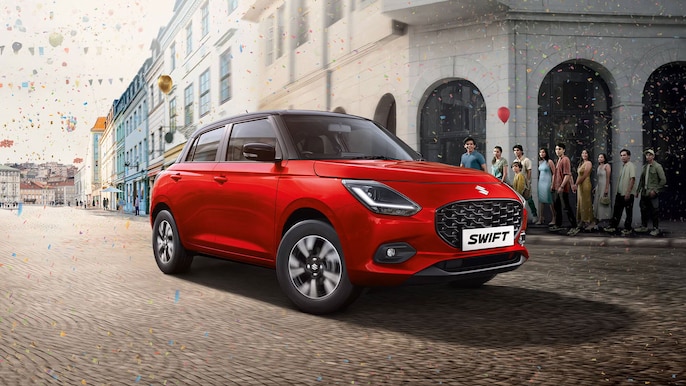 No. 3: Maruti Suzuki Swift — 19,832 units No. 3: Maruti Suzuki Swift — 19,832 units
