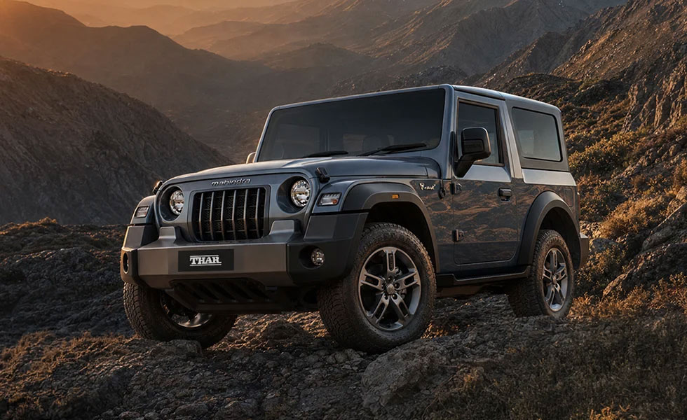 Mahindra’s current Thar is on sale, but the facelift date is not posted