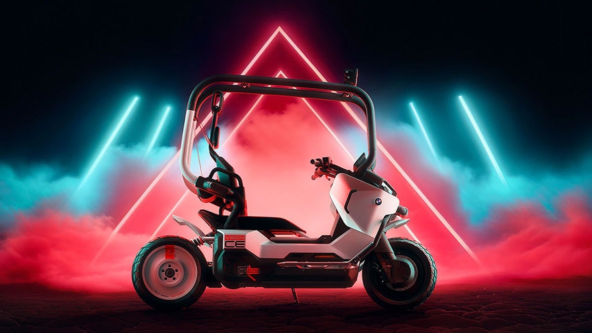 BMW Vision CE electric scooter