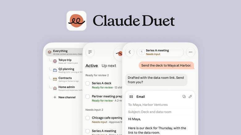 Duet is designed to reach out first