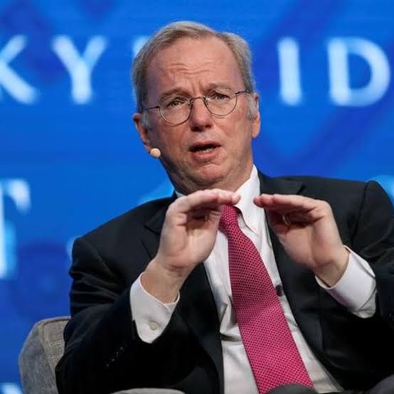 The reported investor is Google’s former CEO