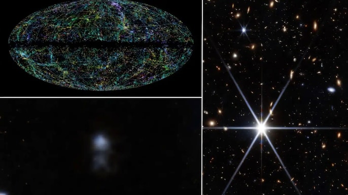 A brief signal reaches deep into cosmic history A brief signal reaches deep into cosmic history