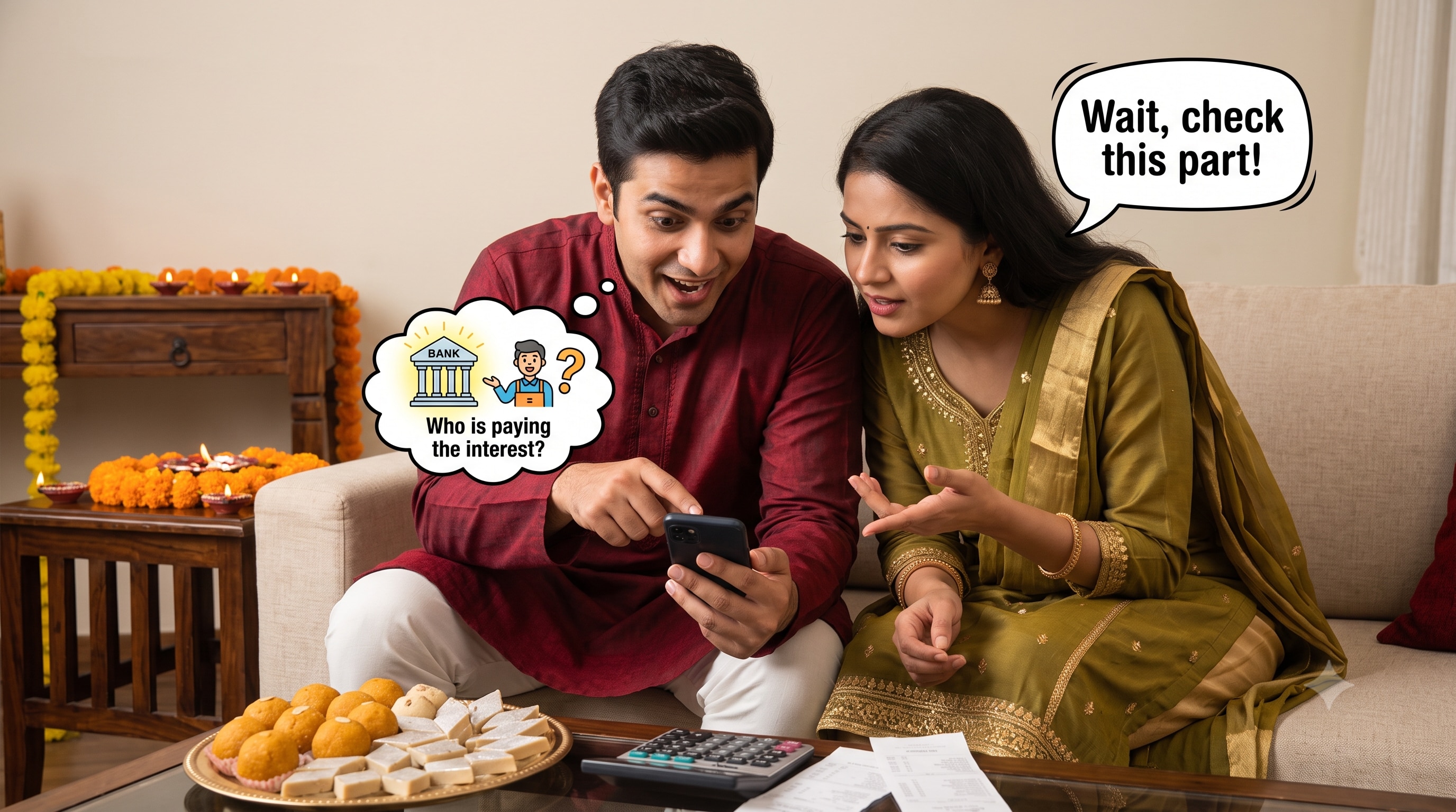 Find out who is paying the interest