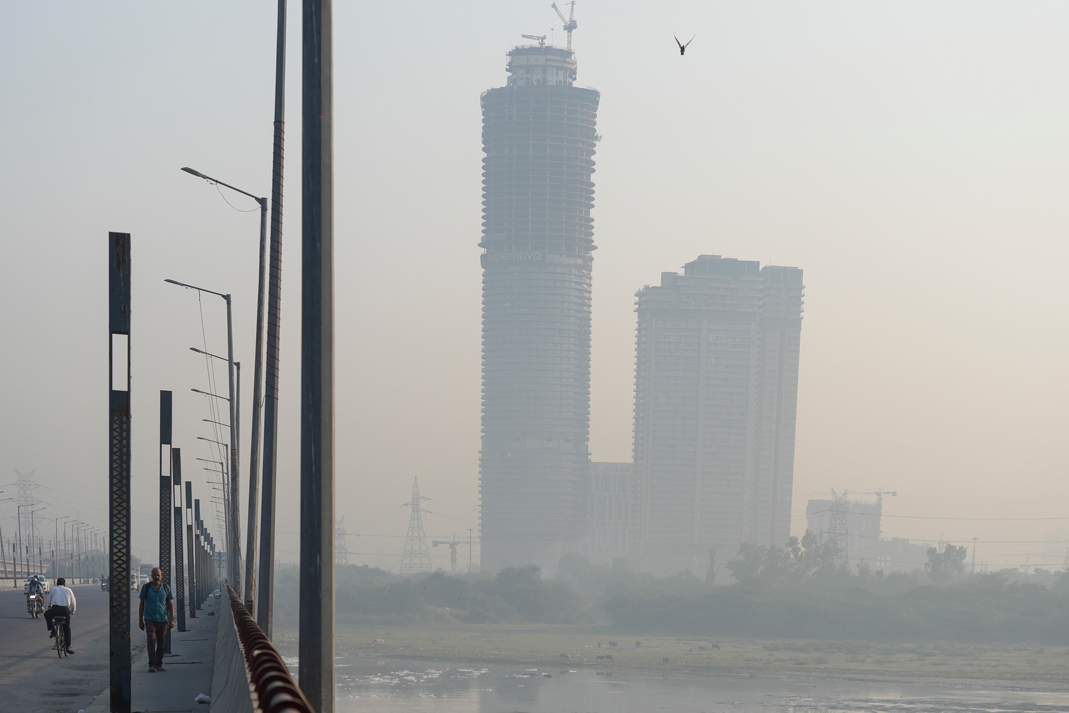 Delhi’s 7 am reading was 167
