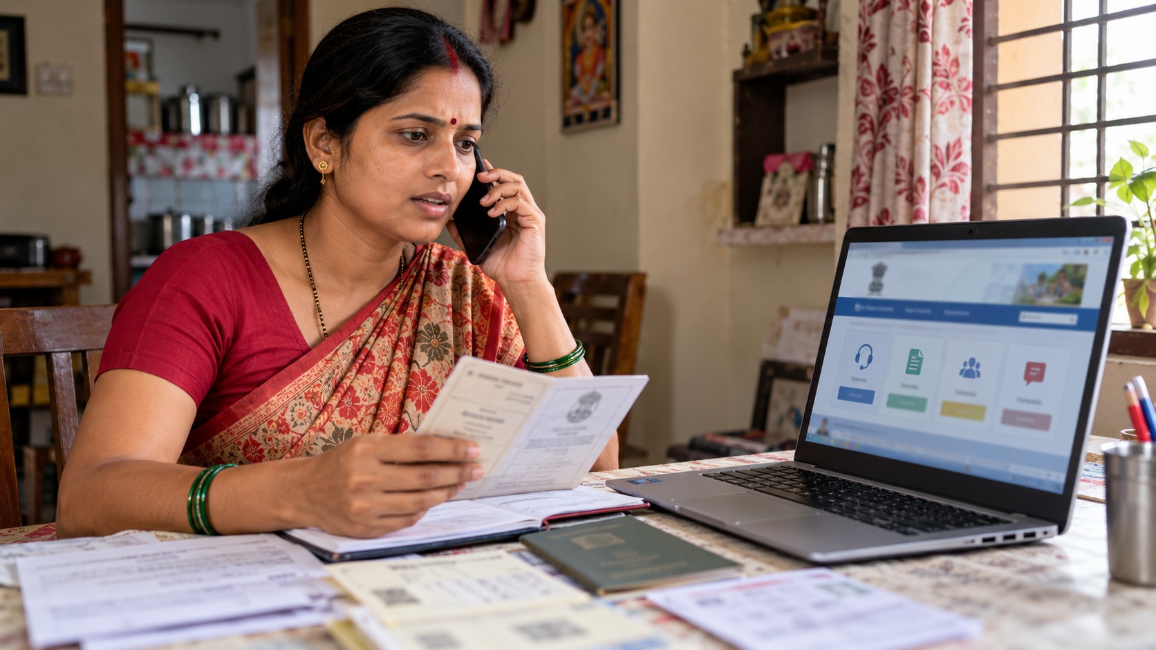 Use state help for a record or service problem