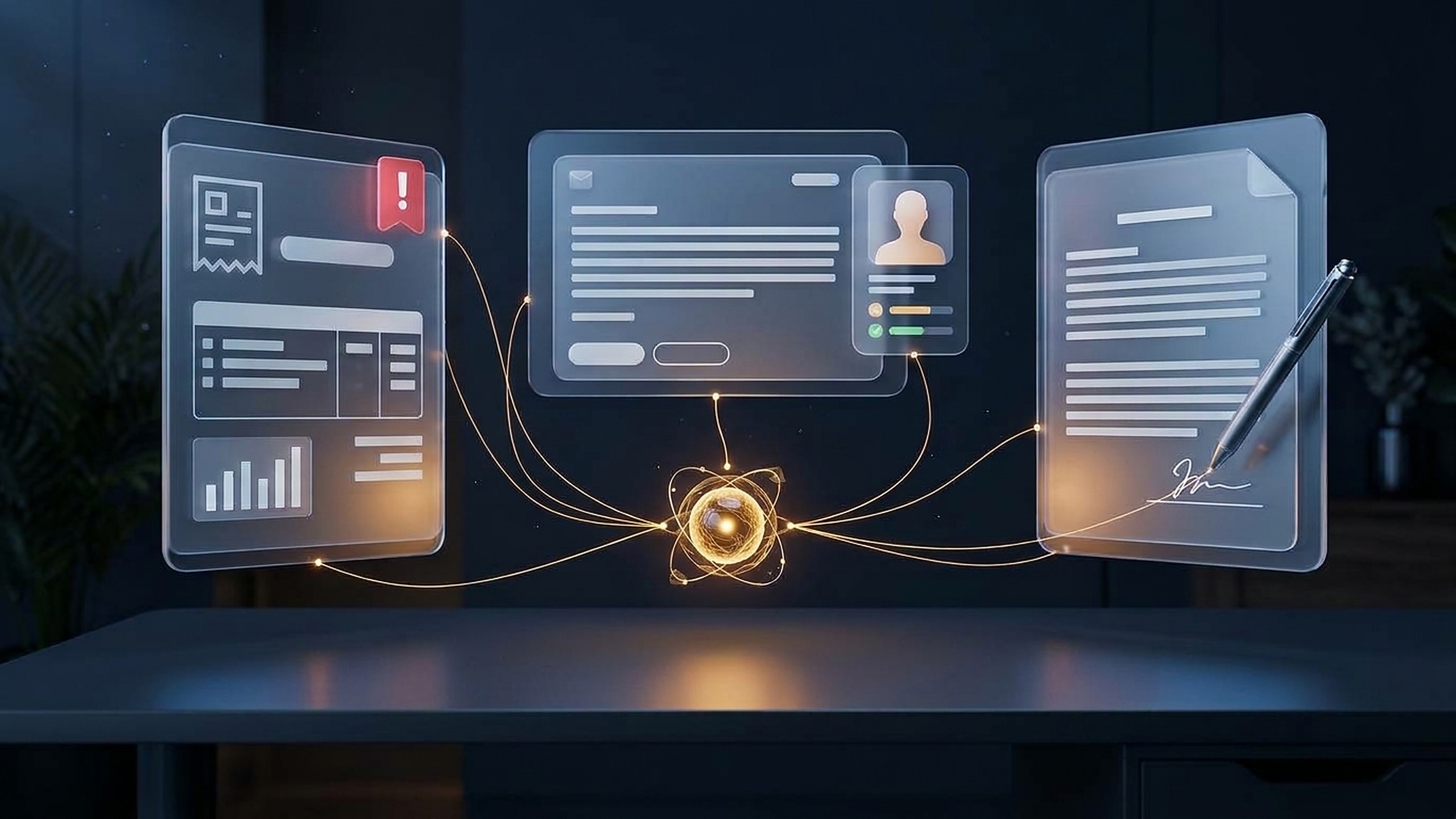 Connected tools support business tasks