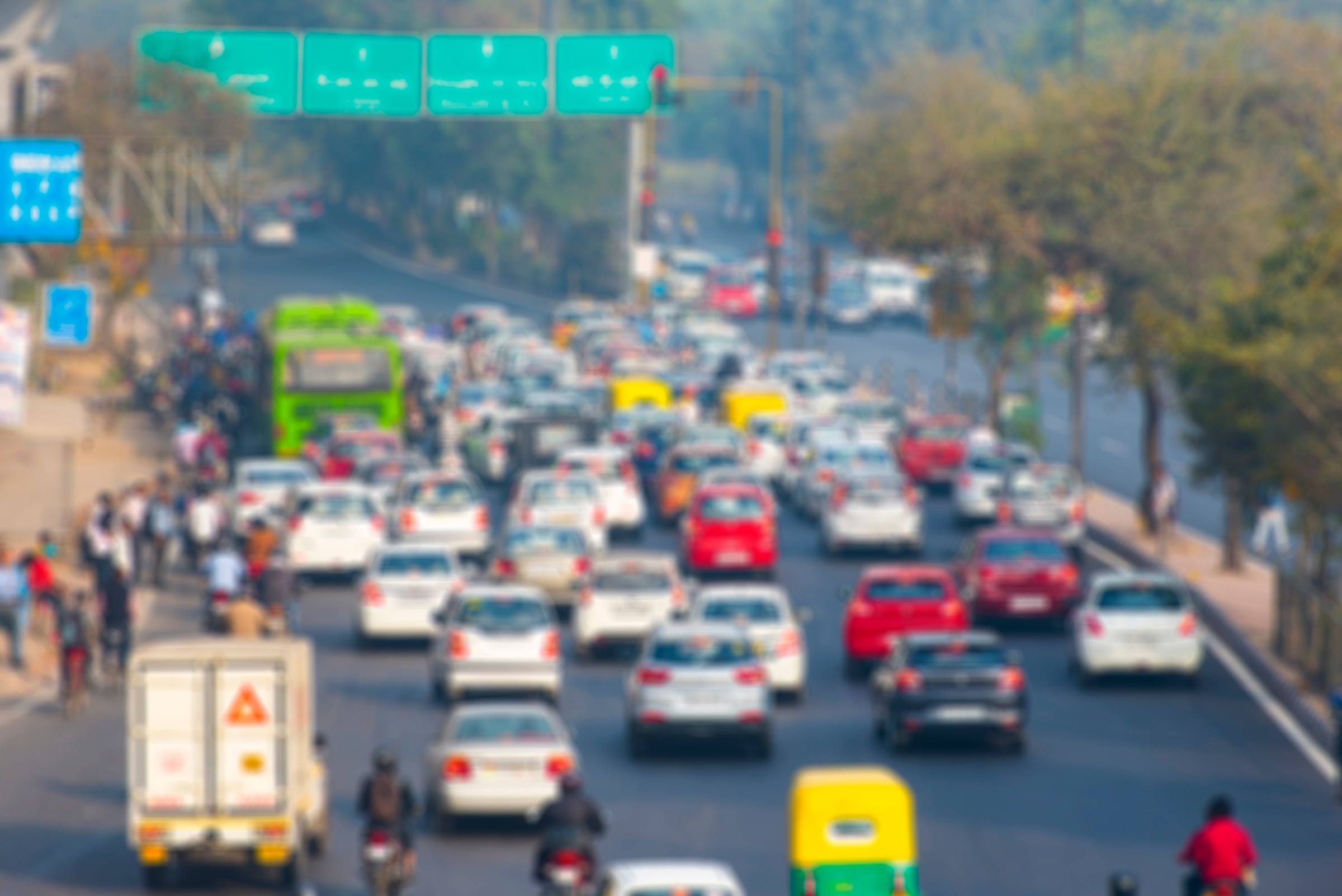 Diversion and parking information for drivers
