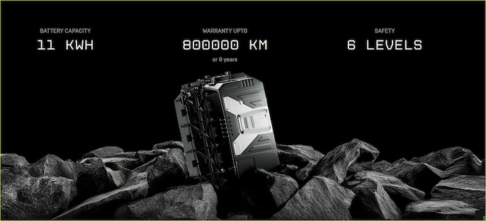 Two batteries, two range claims Two batteries, two range claims