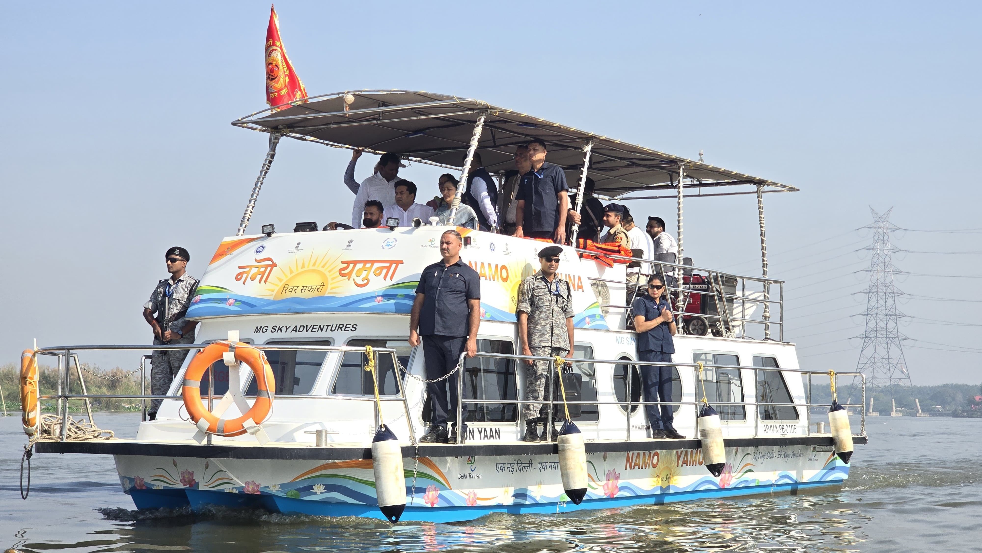 The cruise vessel came from Mumbai, and the project stems from a March 2025 agreement
