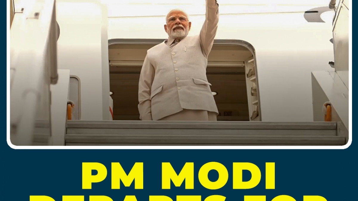 PM Narendra Modi Leaves For 2-Nation Diplomatic Tour To UK & Maldives