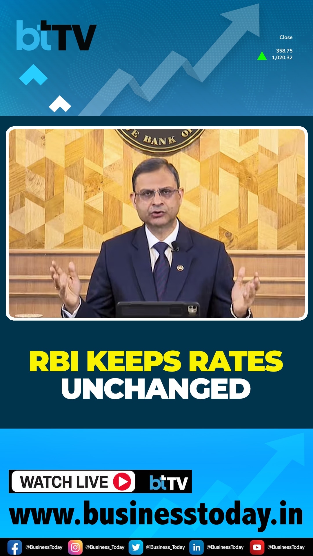 Even As Trump Tariffs Threaten To Upend Policy Decisions, RBI Keeps Rates Unchanged