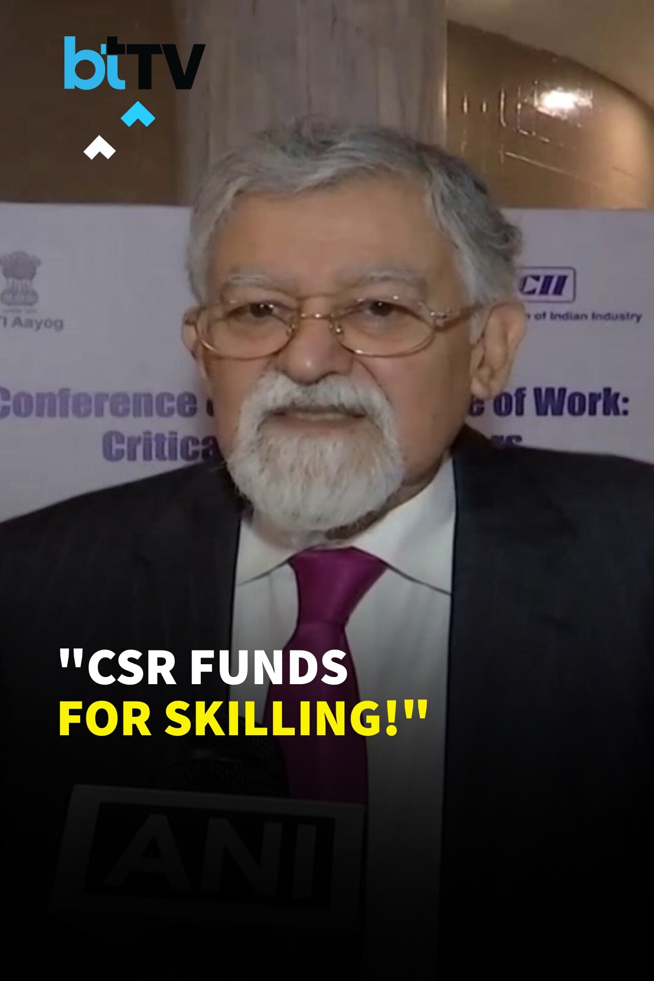 Dr. Arvind Virmani Suggests CSR Money Be Used To Boost India’s Skilling Efforts