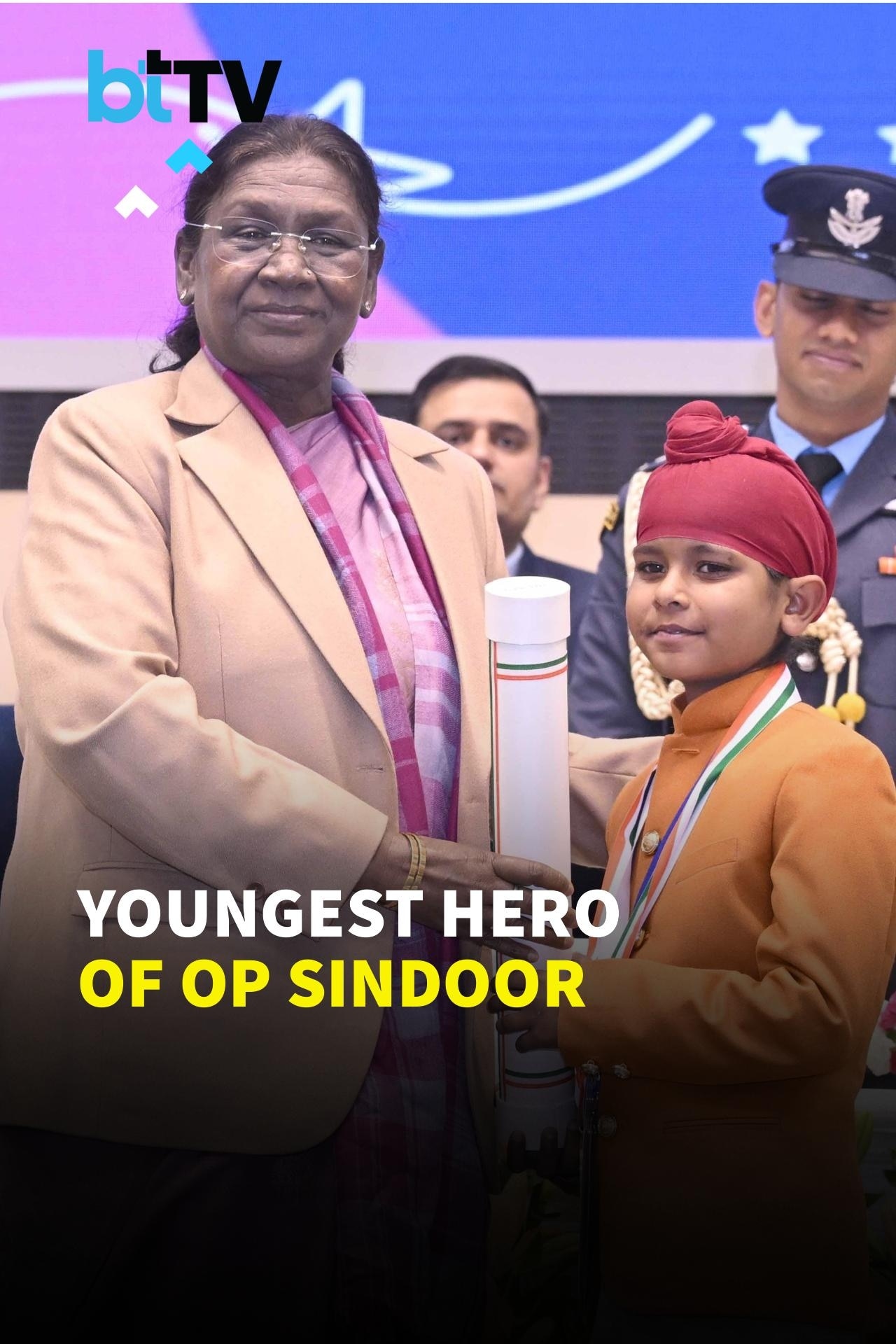 10-Year-Old Awarded PM Rashtriya Bal Puraskar For Operation Sindoor Bravery