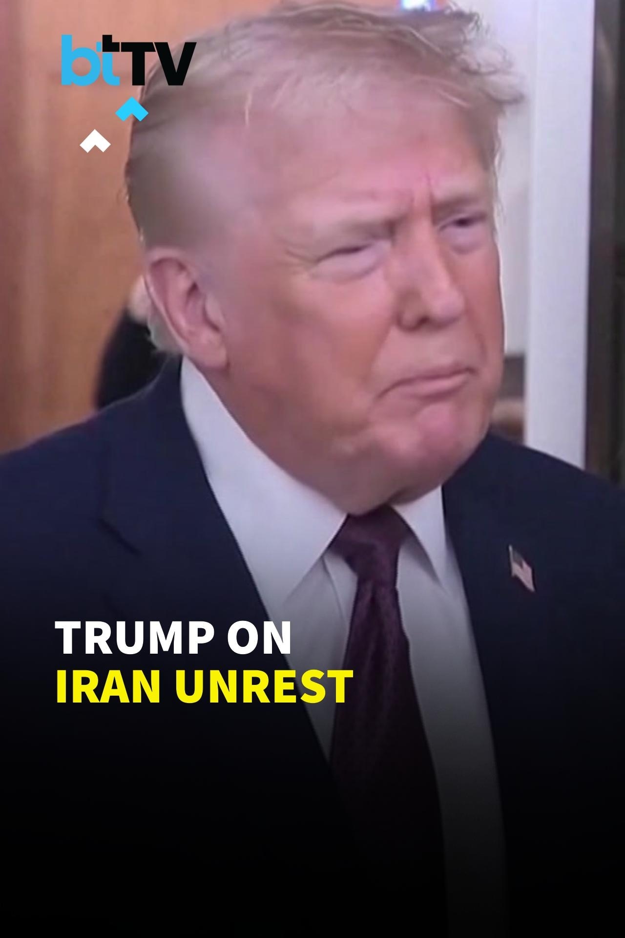 “Looking At It Very Seriously”: Trump On Iran Protests, Signals Military Review And Internet Access