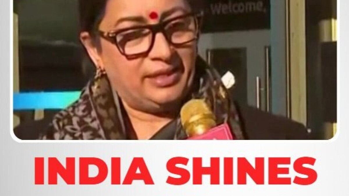 At Davos 2026, The India Story Shines Brighter: Smriti Irani On Tech, Capital And Global Trust