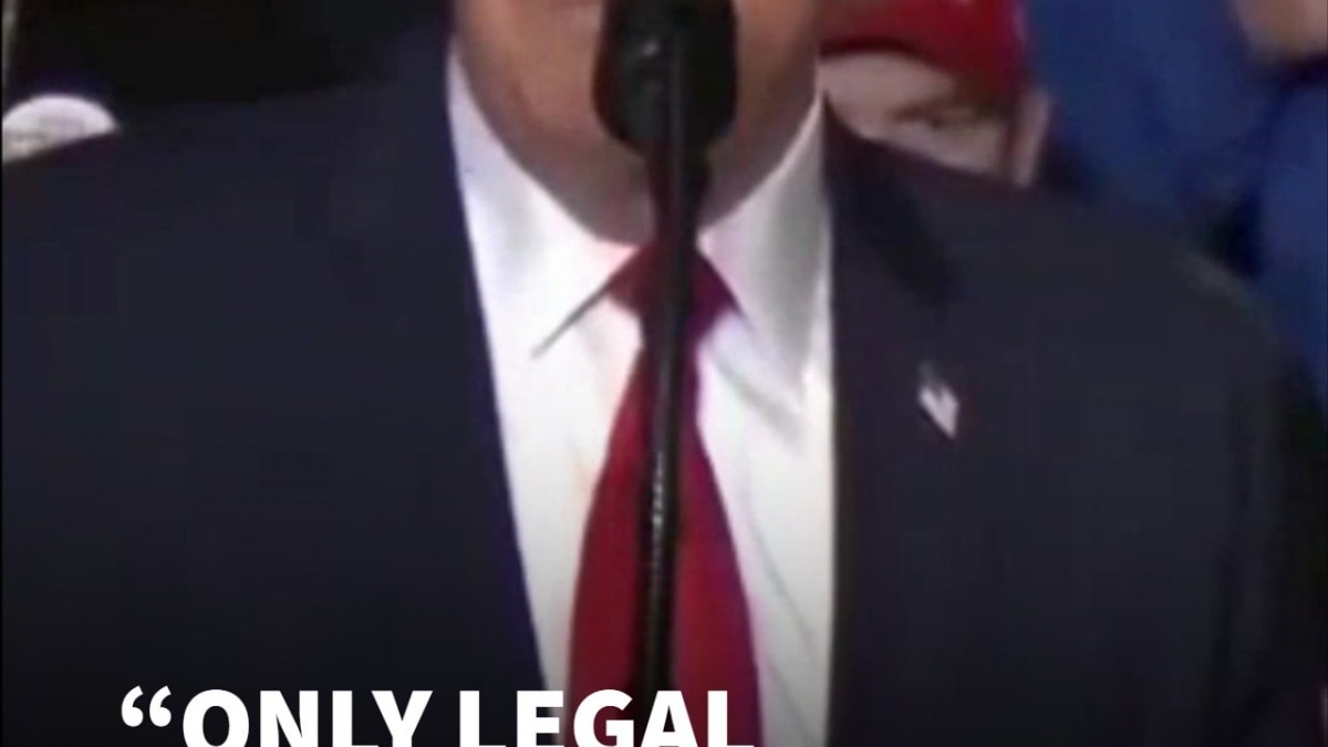 “Only Those Who Love America Allowed In”, Says Trump, Defends Hardline Immigration