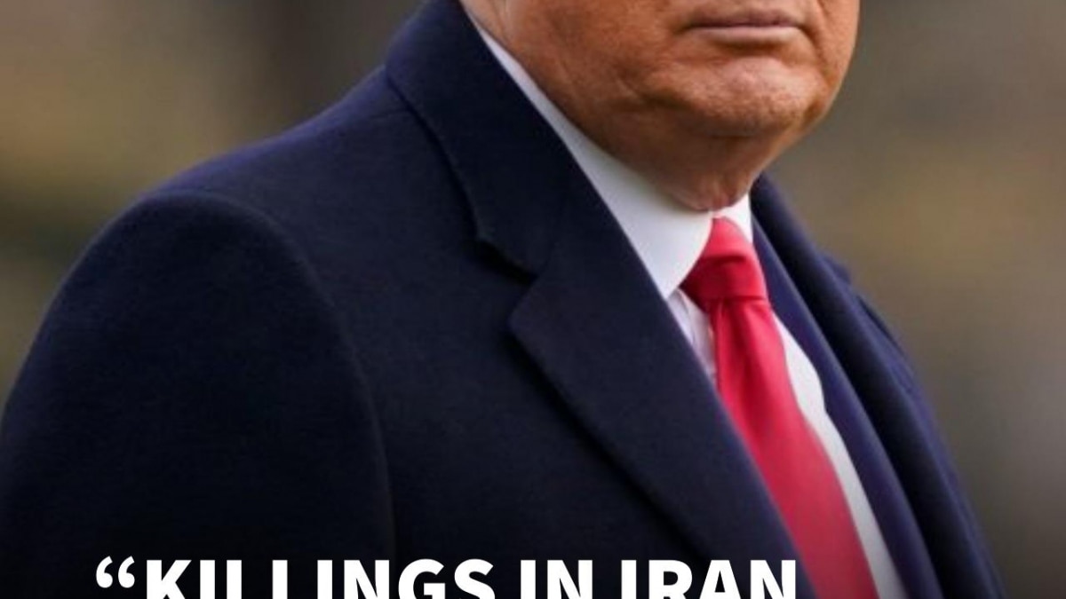 “Killings In Iran Have Stopped, No Plans For Executions,” Says Trump Amid Ongoing Protests