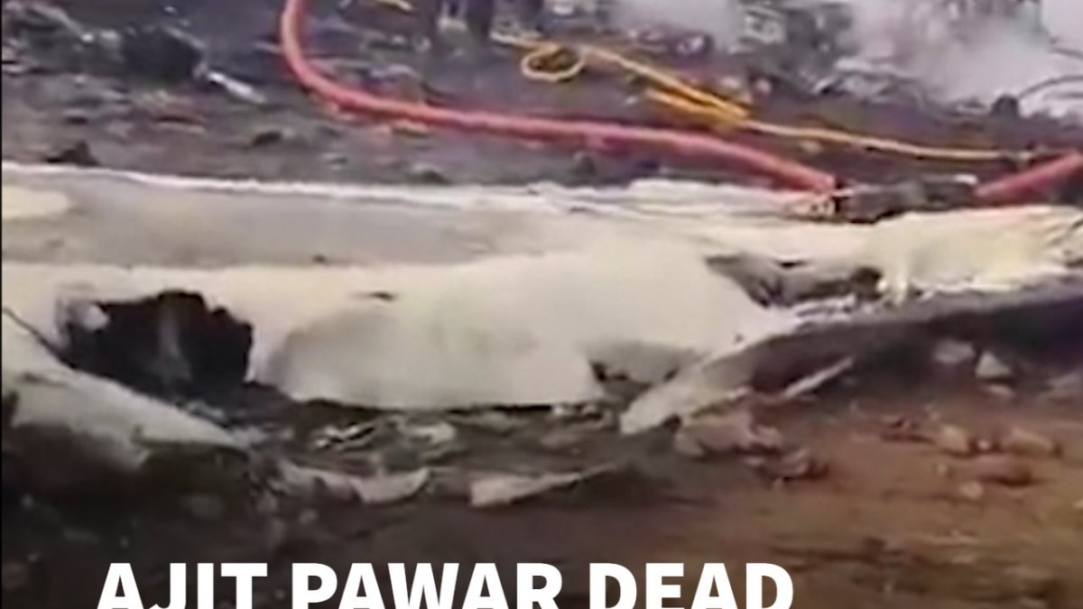 NCP Leader Ajit Pawar Dead After Plane Crashes During Landing At Baramati