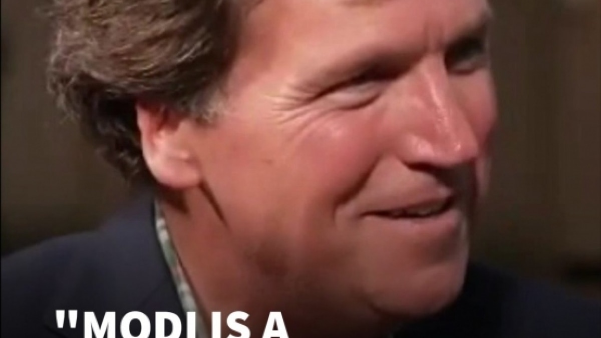 Tucker Carlson On PM Modi: “An Amazing Leader The World Will Remember”