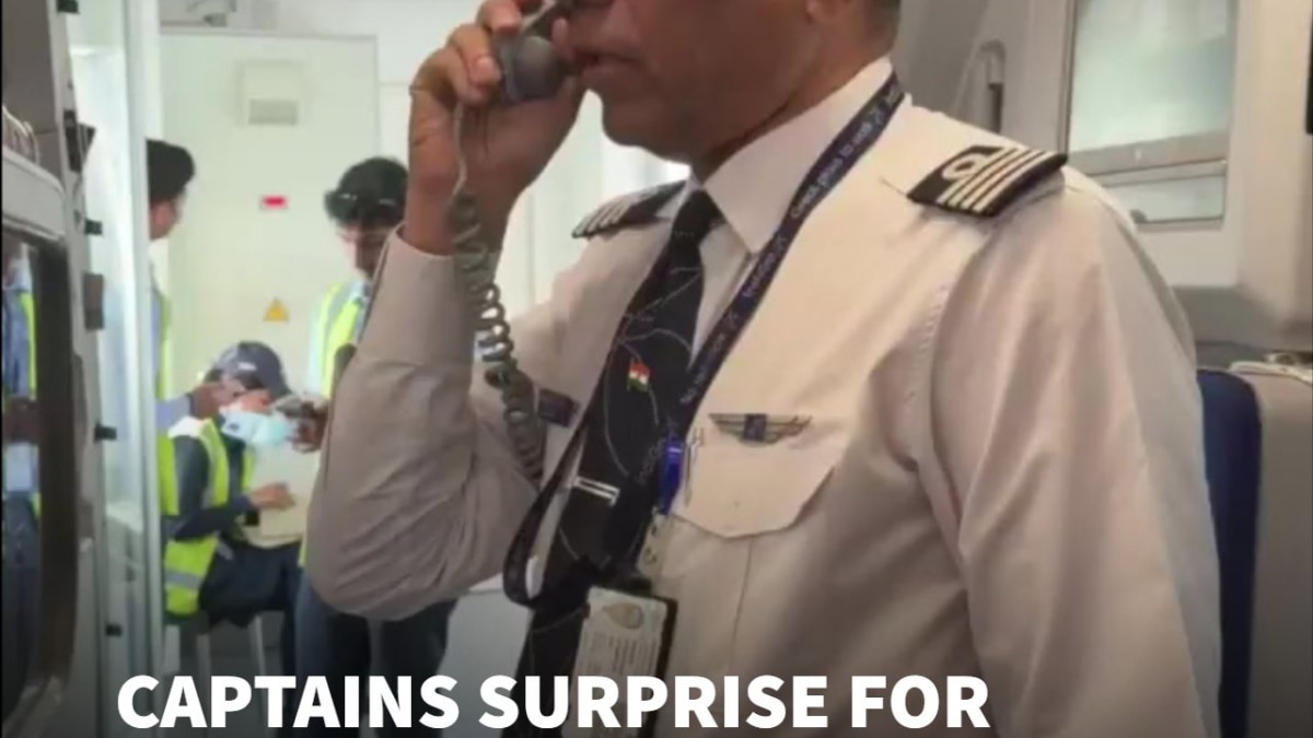 ‘The Admiral Is My Father’: IndiGo Captain Welcomes Former Navy Chief Onboard With A Personal Touch