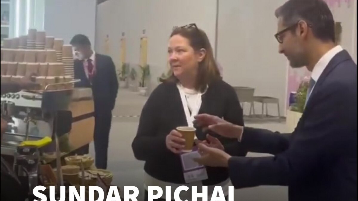 Sundar Pichai Sips Bharat GI Coffee As India Blends Tech, Culture At AI Impact Summit 2026