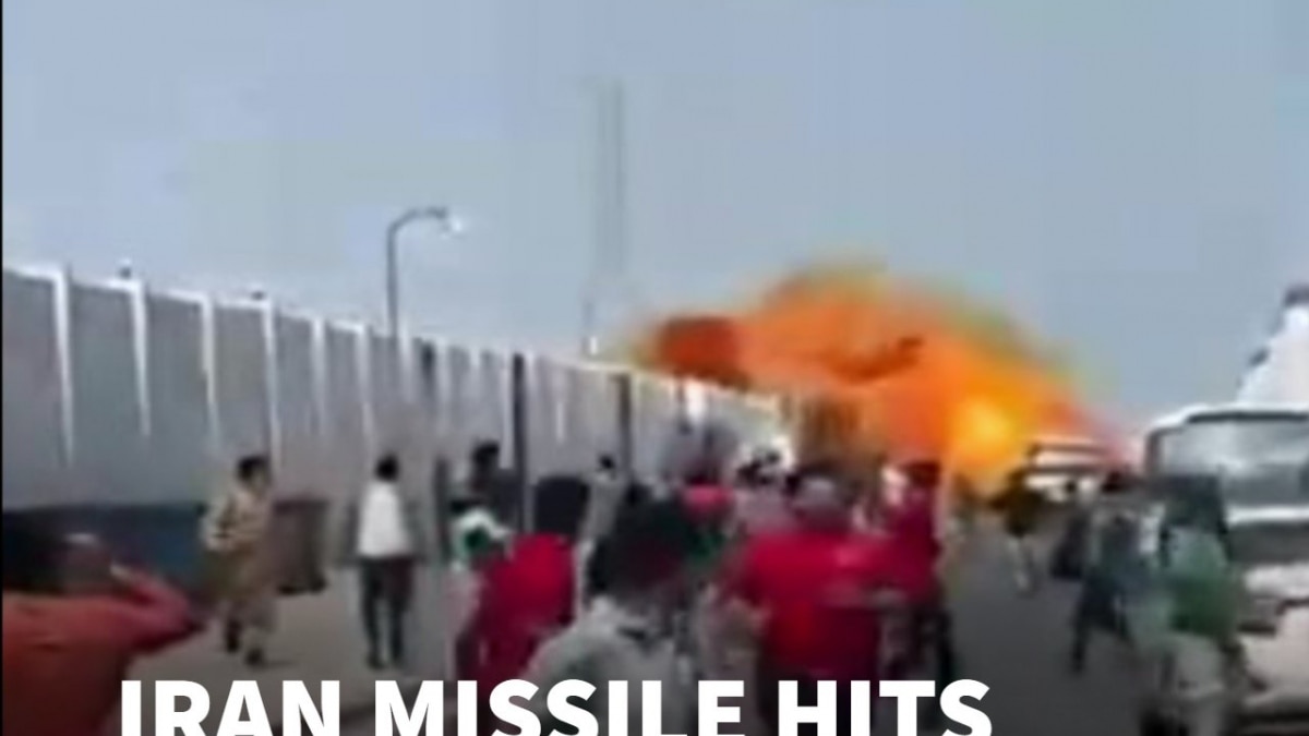 IRAN- ISRAEL WAR: Missile Falls In Qatar, Explodes In Residential Area After Intercept