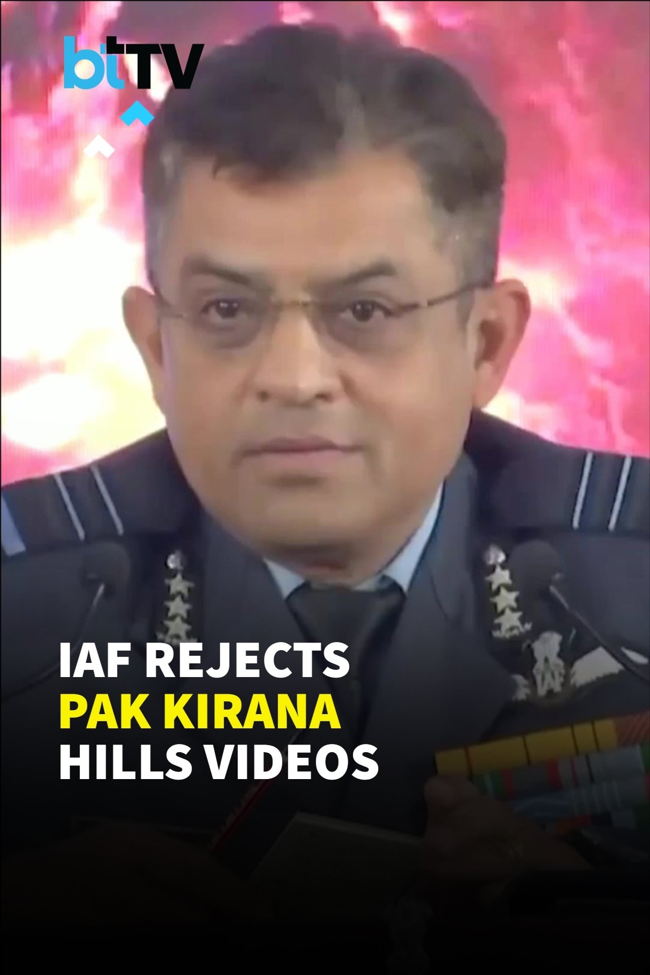 We Hit Terror And Military Targets Only, Kirana Hills Videos Are Fabricated By Pakistan: IAF