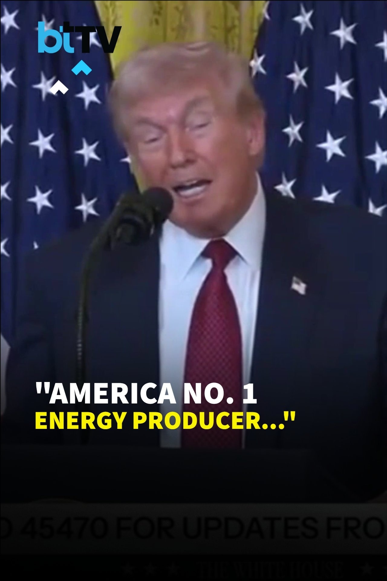 Trump Says US Is Top Energy Producer, Cites Coal Deals With India