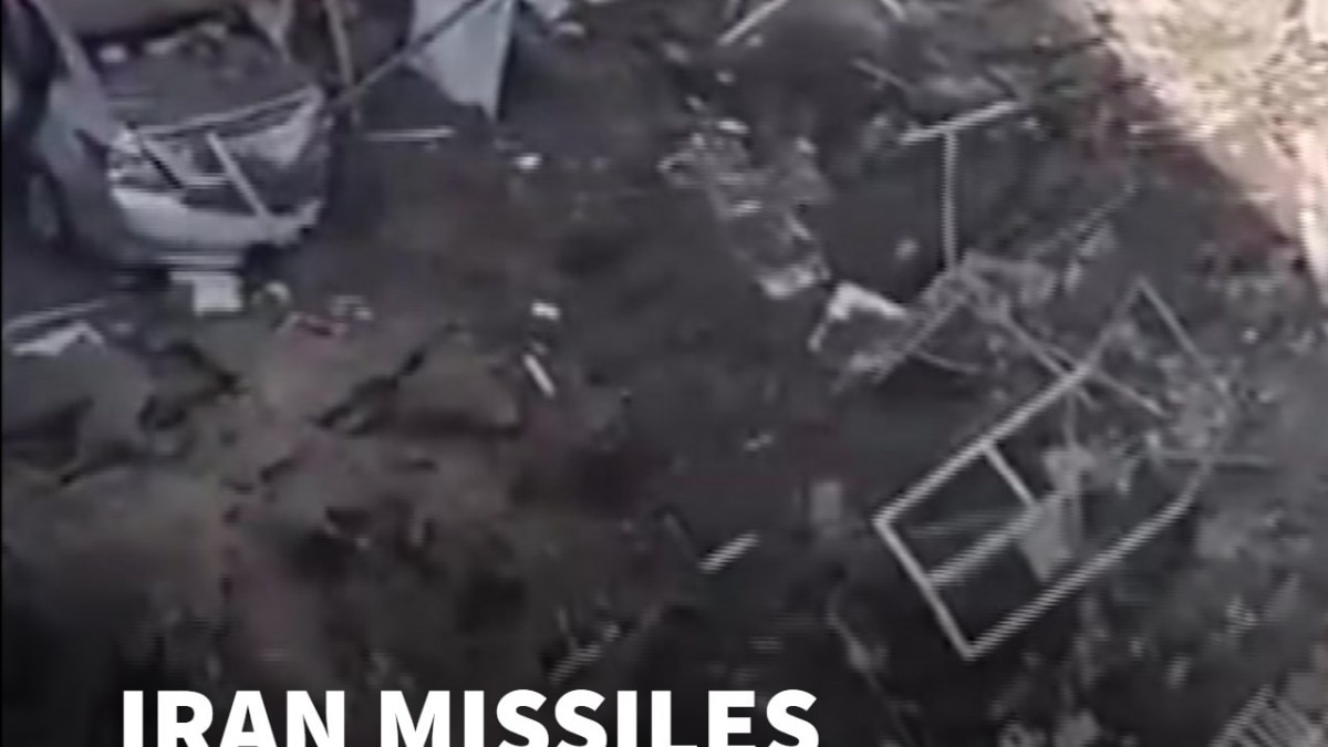 WATCH: Emergency Crew Responds After Iranian Missile Hits Tel Aviv