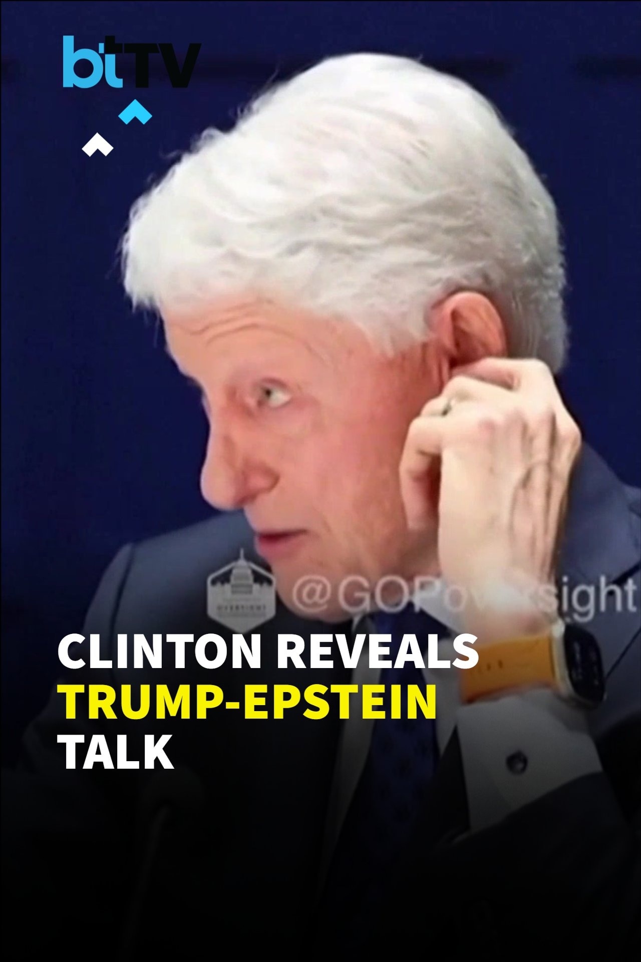 Bill Clinton Recalls Trump’s ‘Great Times’ Comment About Epstein