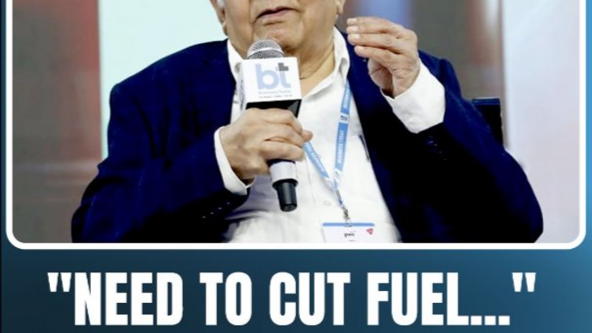 Kirit Parikh Urges Fuel Consumption Cut, Push For Rail Shift Amid Oil Crisis