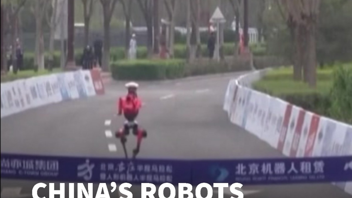 Humans Lose To Robots As China’s AI Machines Dominate Beijing Half-Marathon Race