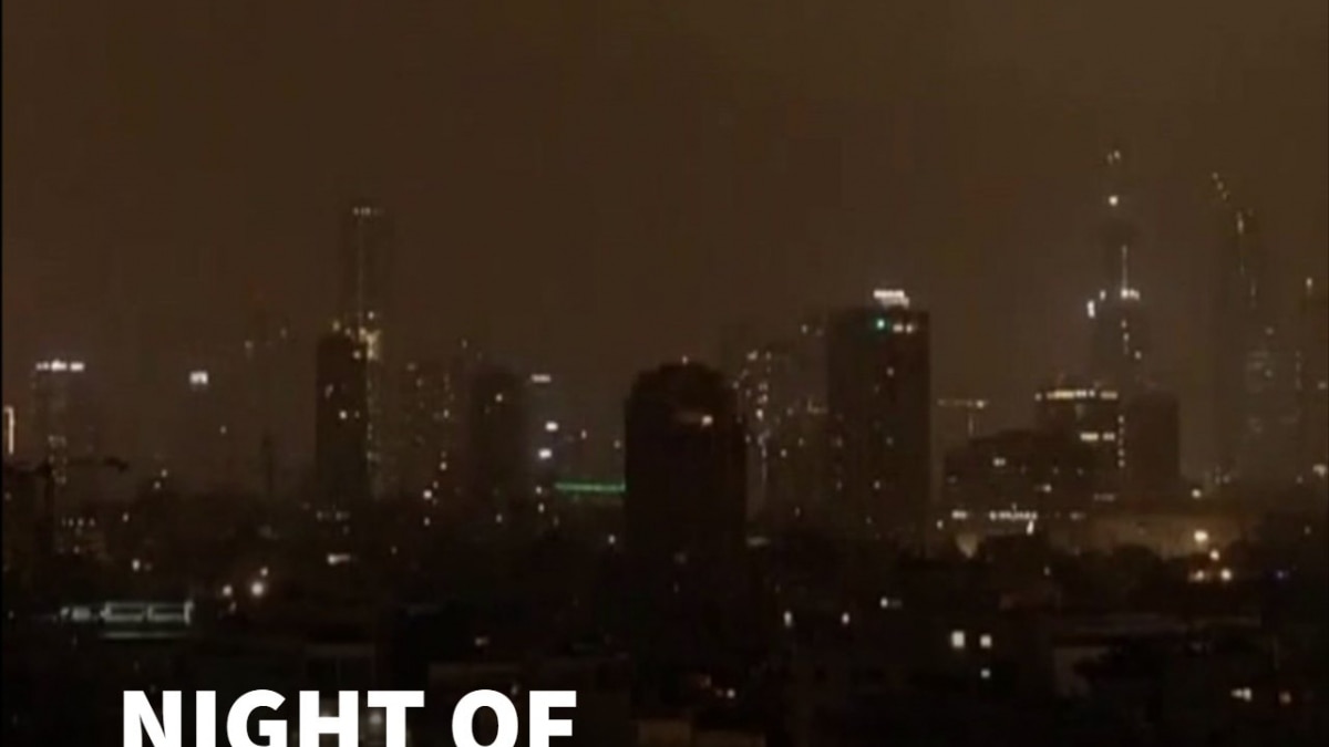 Panic In Tel Aviv As Early Morning Sirens Warn Of Threat