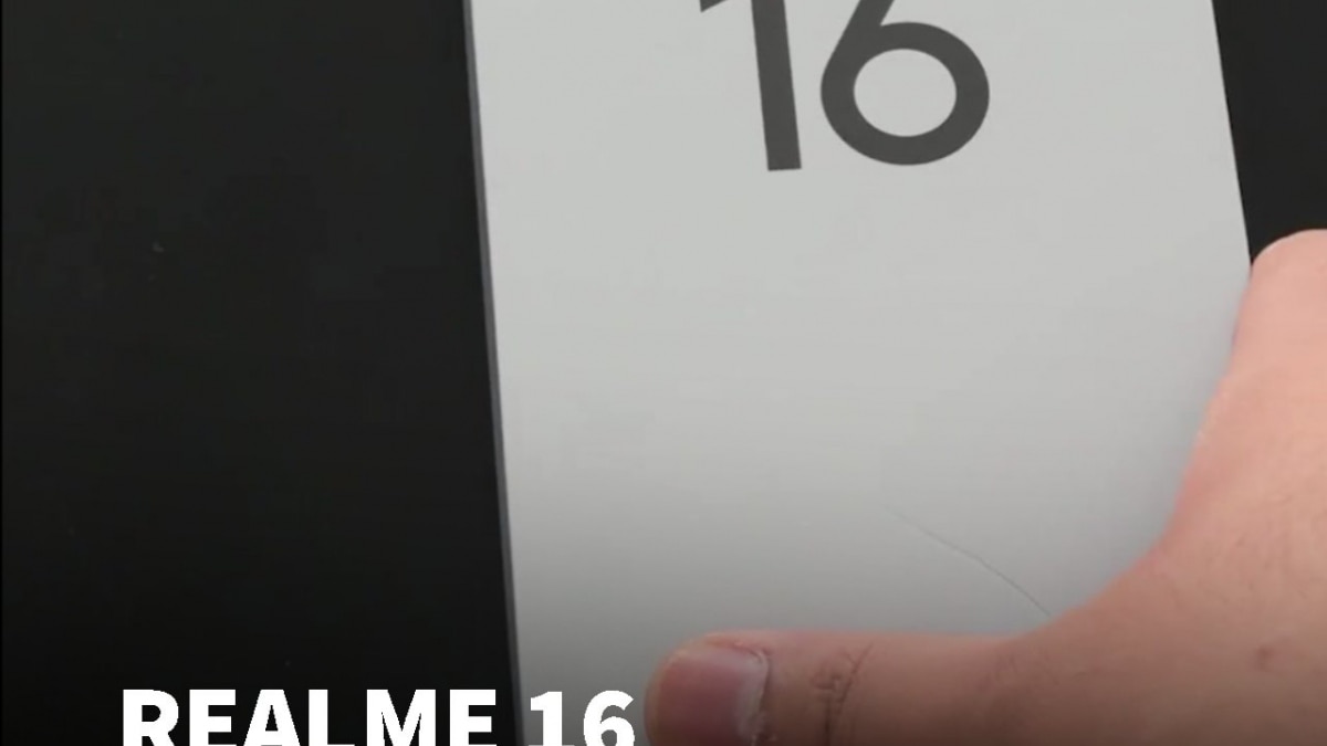 Unboxing The Realme 16 5G Smartphone