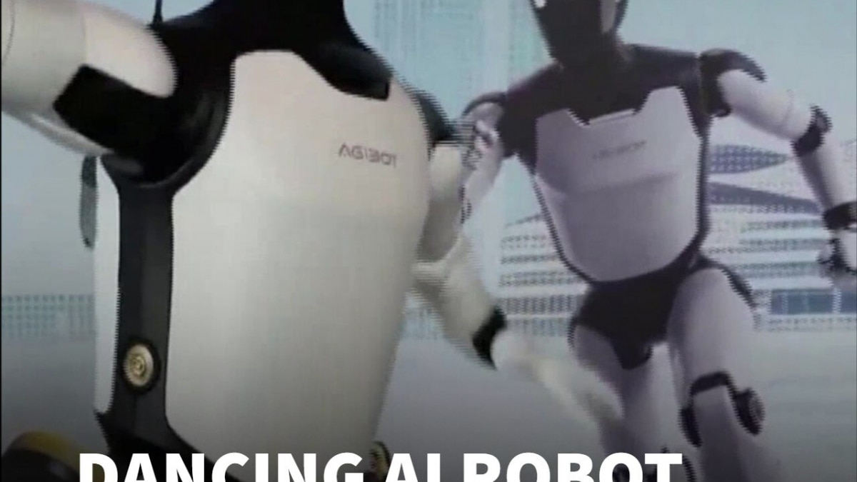 Humanoid AI Robot Dances Like Human In Hong Kong
