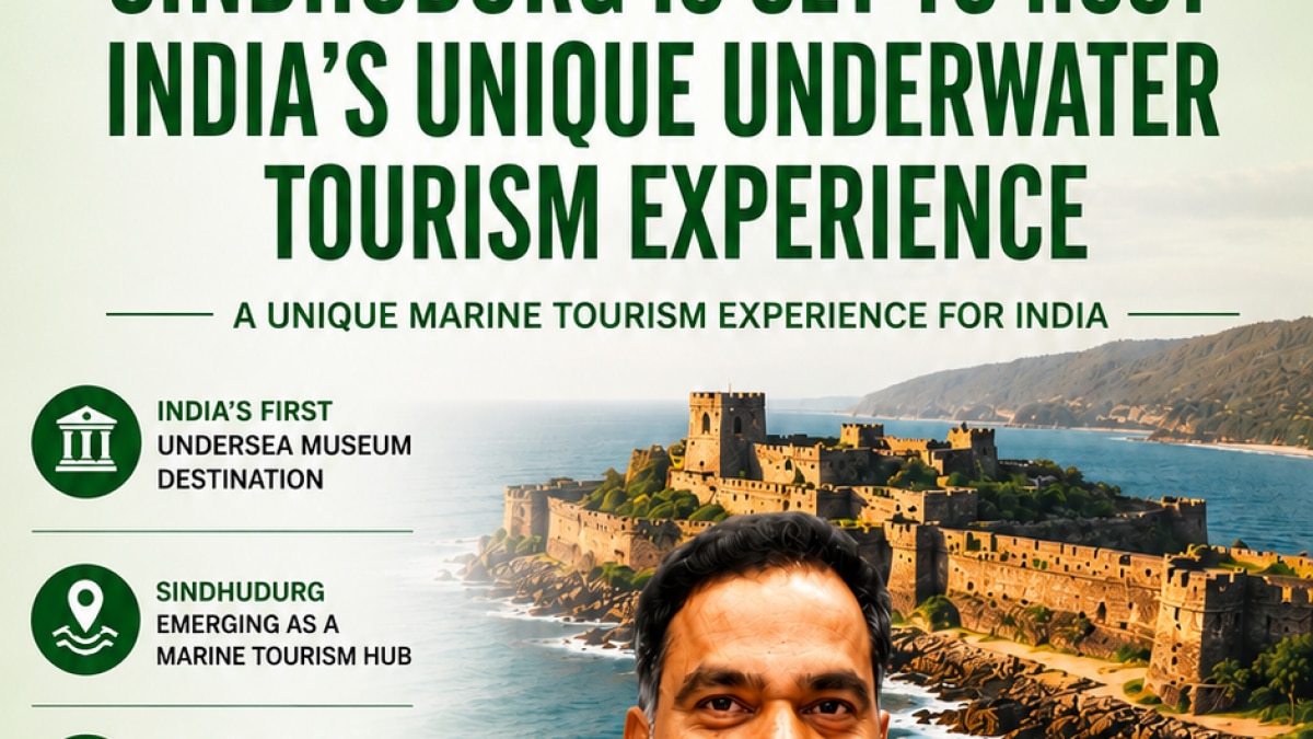 Sindhudurg Is Set To Host India’s Unique Underwater Tourism Experience