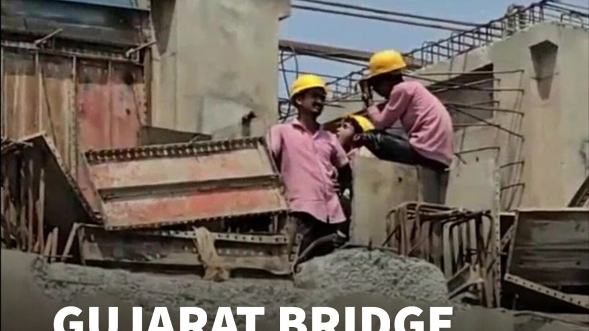 Gujarat Bridge Collapse: Under-Construction Railway Overbridge Collapses In Anand District