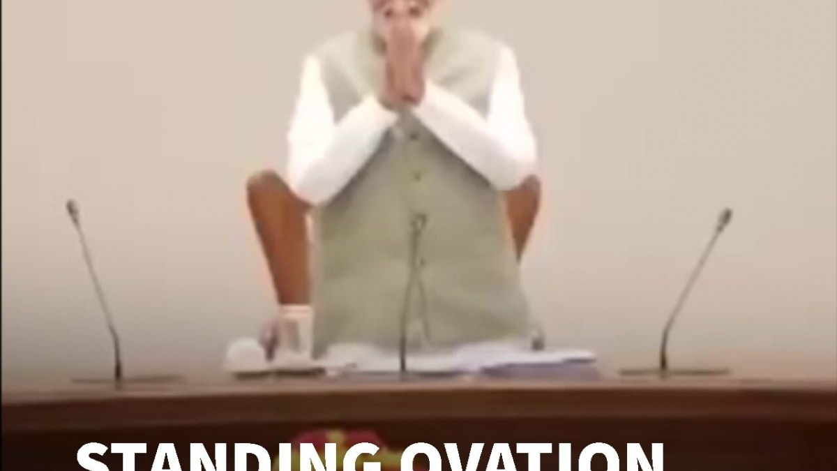 Historic Cabinet Meet: Ministers Give PM Modi Stand Ovation 