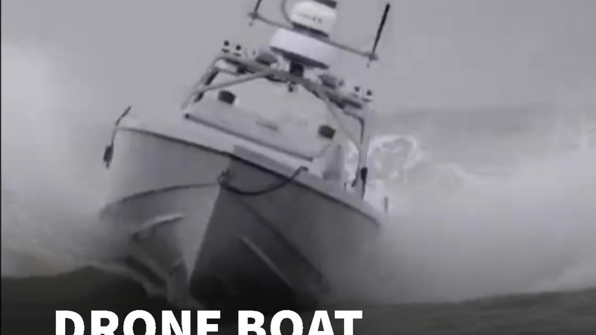 U.S. Navy Drone Boat Built By Company Co-Founded By Indian U