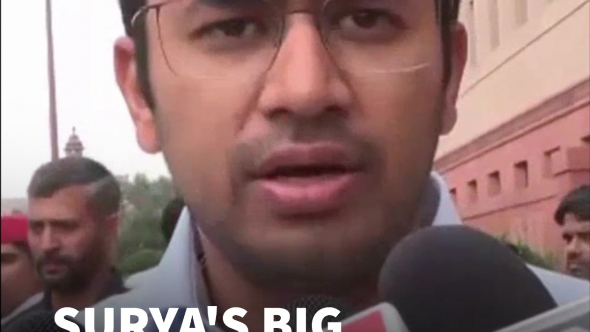 BJP MP Tejasvi Surya Targets Rahul Gandhi Over Anti-Paper Leak Bill | 'Didn't Speak On Students'