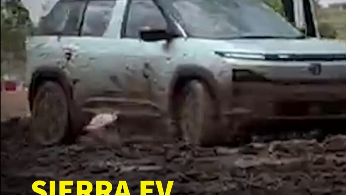 Tata Sierra EV Takes On The Ultimate Mud Test