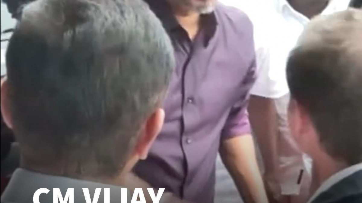 Tamil Nadu CM Vijay Visits Renault Plant, Drives New Duster Amid Huge Crowd Gathering