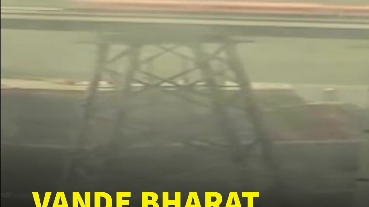 Watch: Vande Bharat Express Crosses Iconic Chenab Rail Bridge Above Clouds In J&K